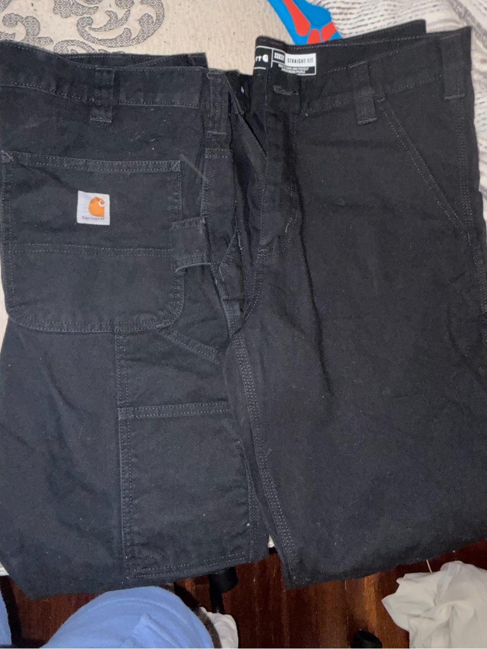 Carhartt Men’s Black Cargo Work Pants